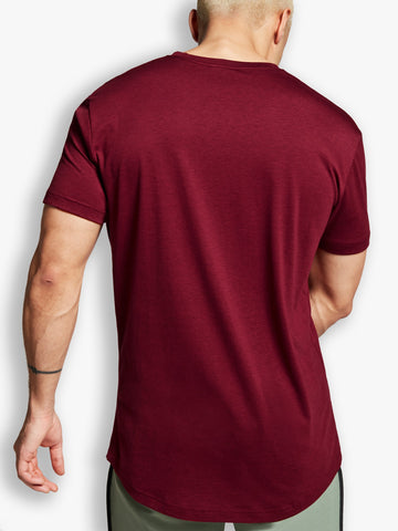 The Actor T-shirt | Burgundy