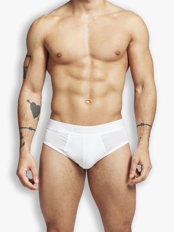 The Unit Underwear Brief | White