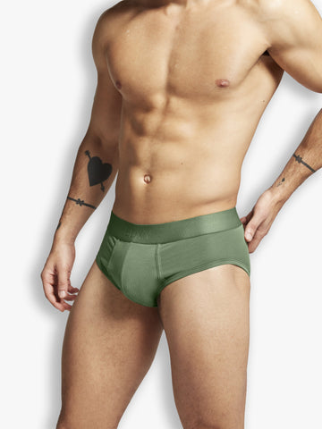 The Unit Underwear Brief | Green