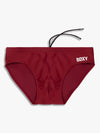 "The Atmos" Swimbrief | Burgundy