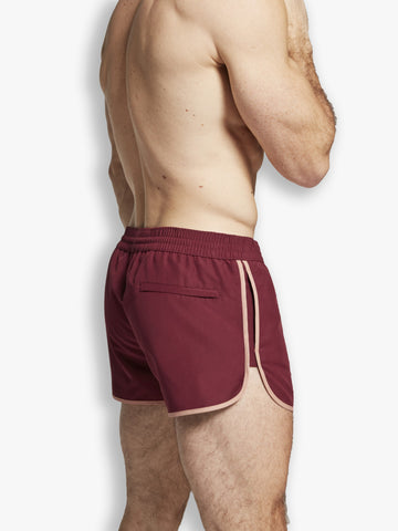 The Cameo Shorts | Burgundy