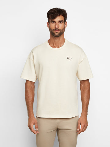 The Block T-shirt | Sandstone