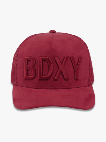 The Gaffer Trucker Cap | Burgundy