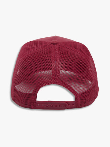 The Gaffer Trucker Cap | Burgundy