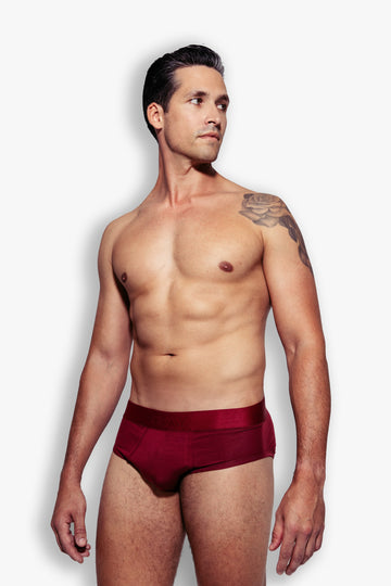 The Unit Underwear Brief | Burgundy