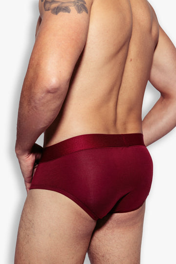 The Unit Underwear Brief | Burgundy