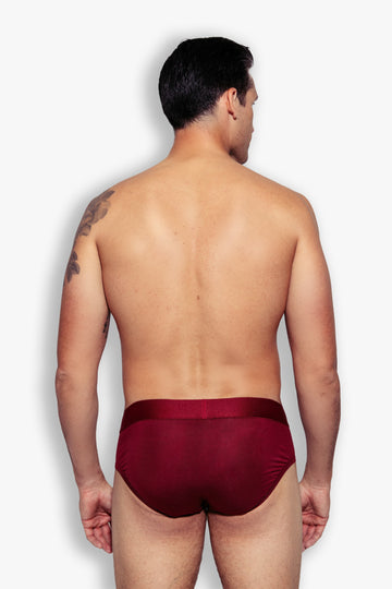 The Unit Underwear Brief | Burgundy