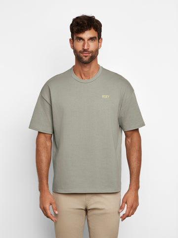 The Block T-shirt | Pebble