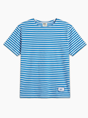 "The Montgomery" Breton T-shirt  | Blue