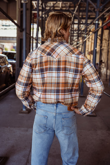 "The Roadie" Flannel shirt | Ochre