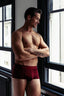 The Boom Underwear Boxer | Burgundy