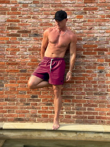 The Extra Swimshorts | Burgundy