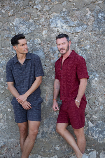 "The Cut" Short | Burgundy