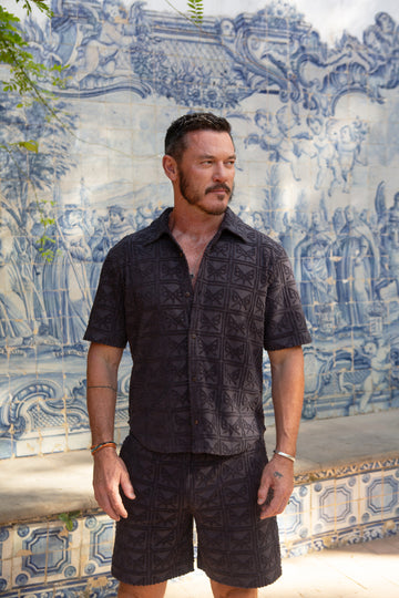 "The Cut" Shirt | Charcoal