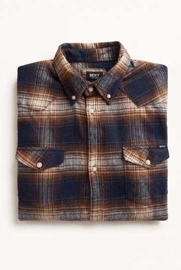 "The Roadie" Flannel shirt | Blue