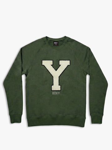 The Rigger Y Sweater | Olive