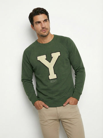 The Rigger Y Sweater | Olive