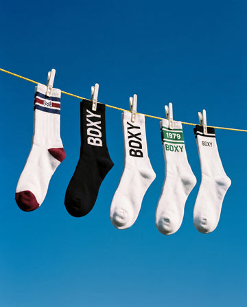 "The Runner" socks | Bold Black